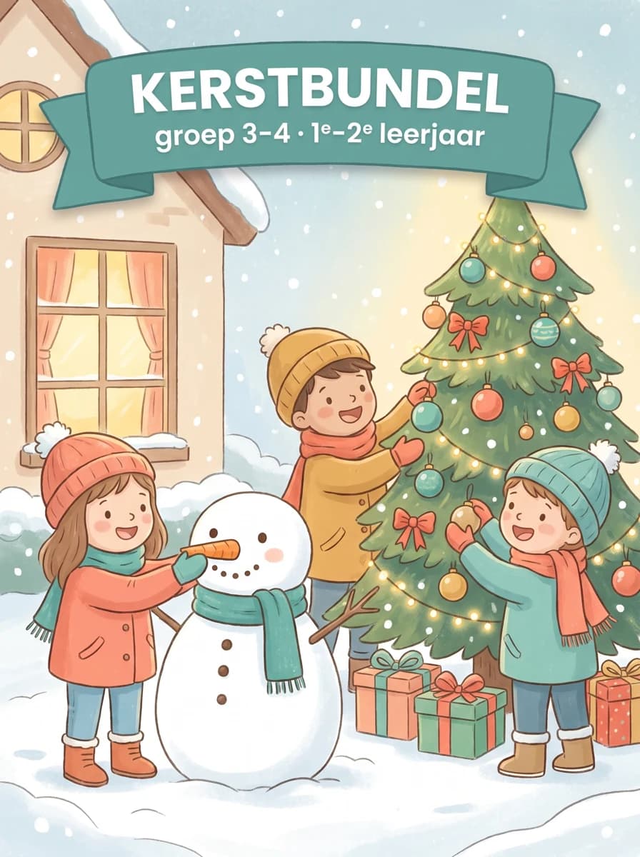 Kerstbundel · groep 3-4 · 1e-2e leerjaar